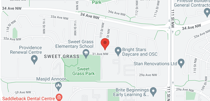 map of #74 11265 31 Ave NW